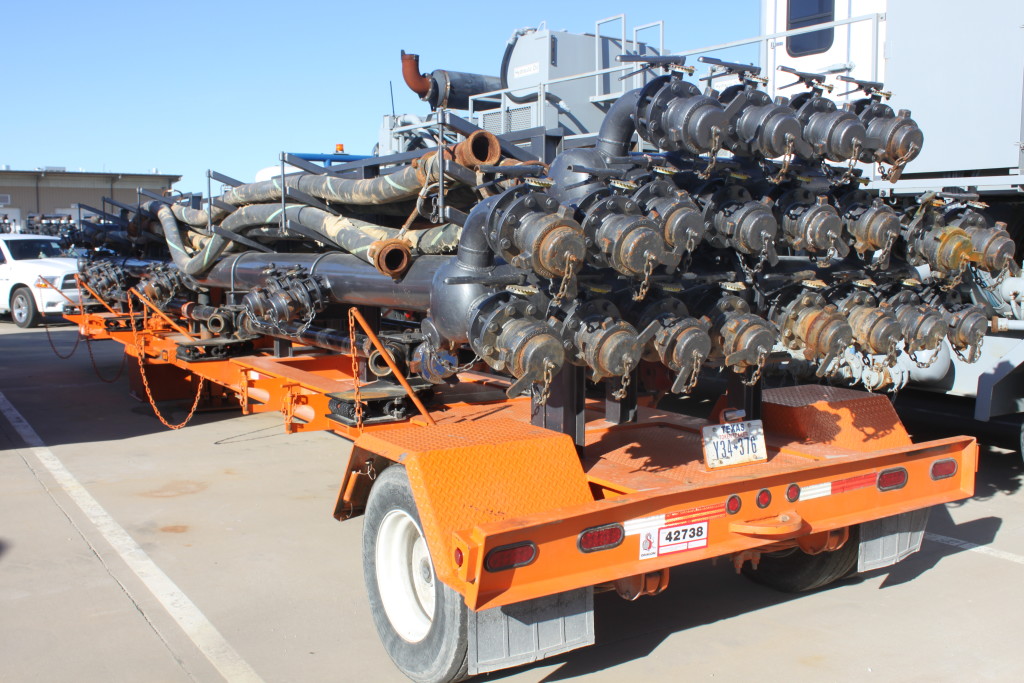 DUE42738 Trailer/High Pressure Manifold Unit SOLD Dragon Used Equipment