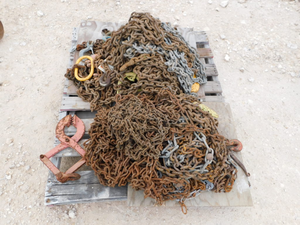 LOT: #156 – VARIETY OF SLINGS & CHAIN